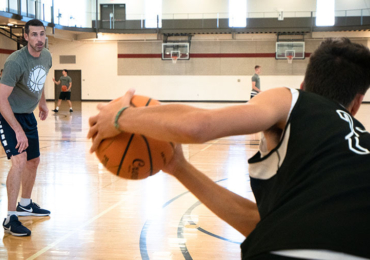 Coach working moves camp nbc basketball